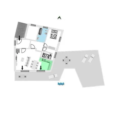 度假居 Lake Bungalow Oasi *